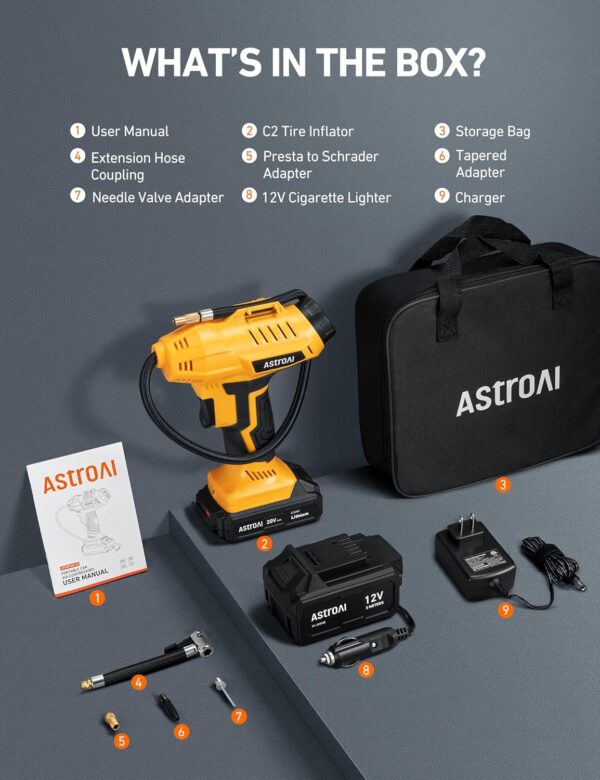 AstroAI Compresor de Aire