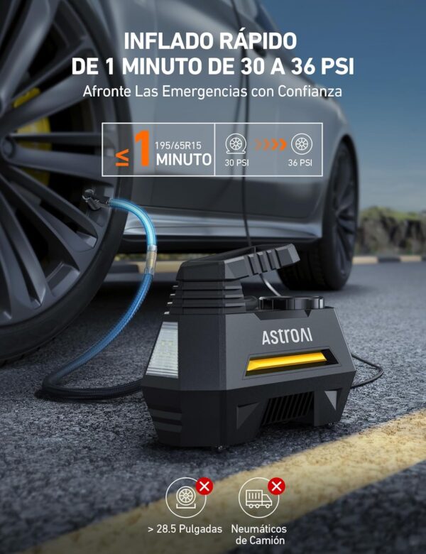 AstroAI Inflador Ruedas