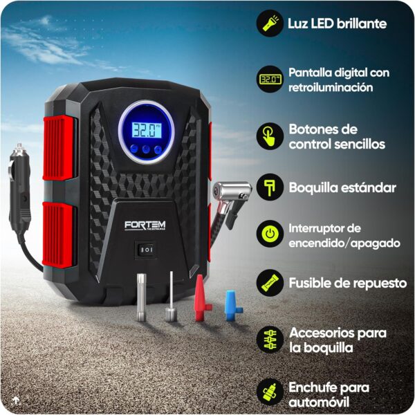 FORTEM Inflador de Ruedas