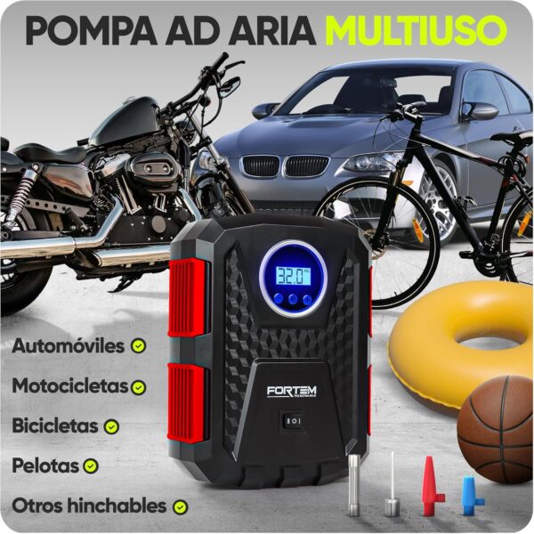 FORTEM Inflador de Ruedas