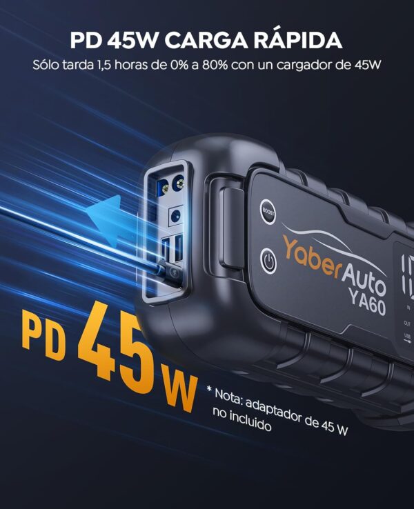 YaberAuto Arrancador ya60