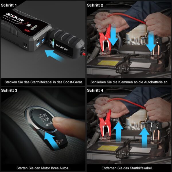 NEXPOW Arrancador de Coches